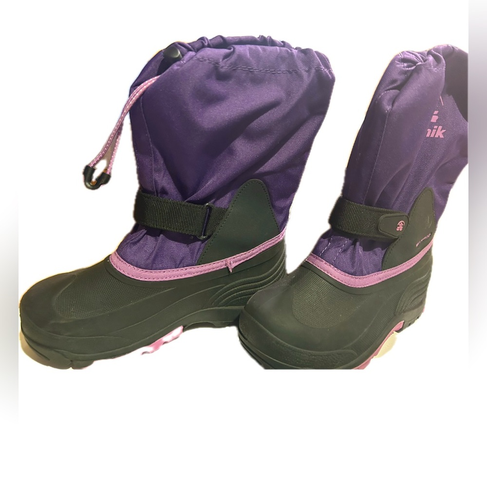 Kamika-Waterbug Snow Boots for Girls Size 3